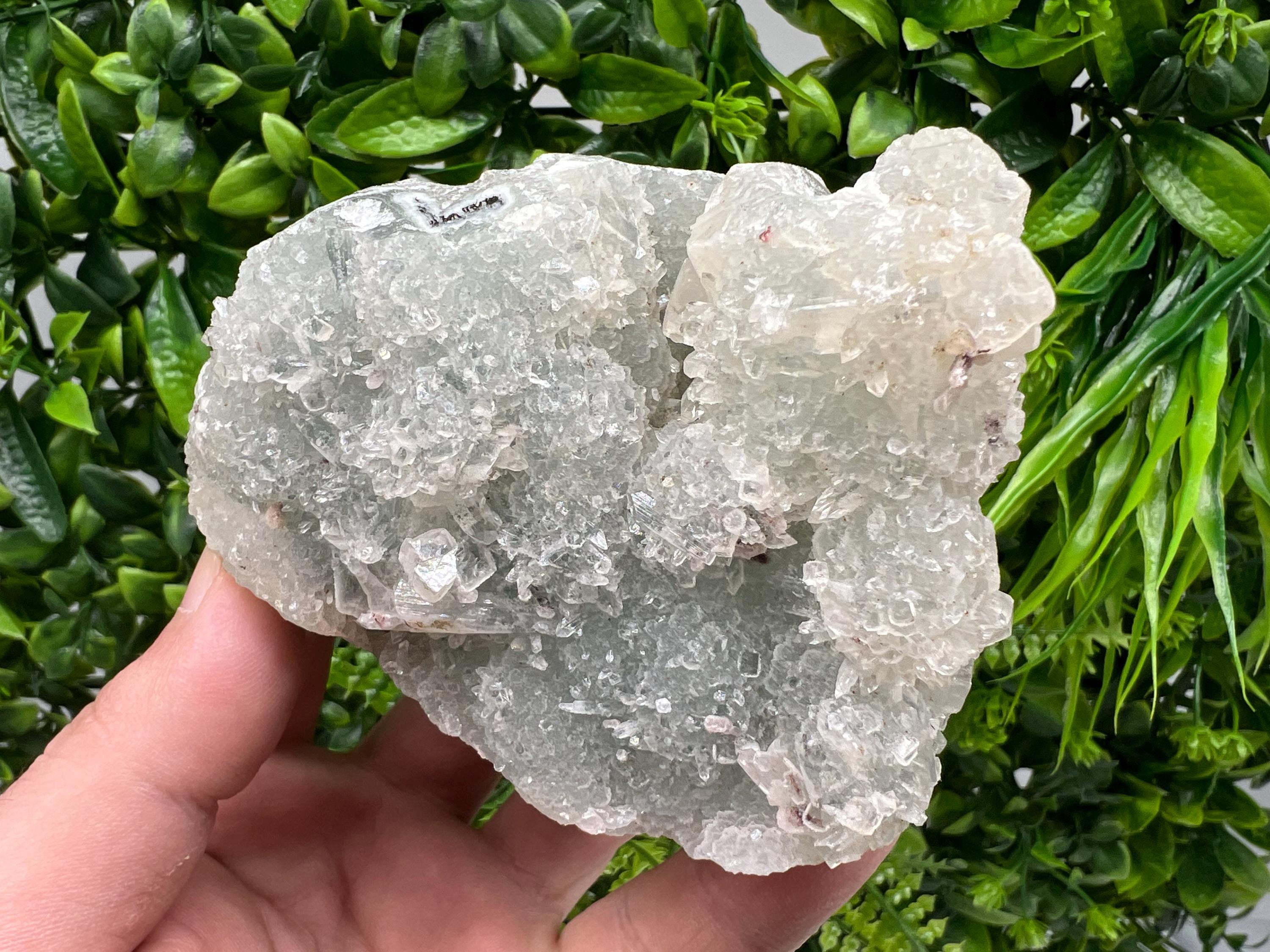 Natural Chalcedony Specimen: India Minerals, Crystal Home Decor