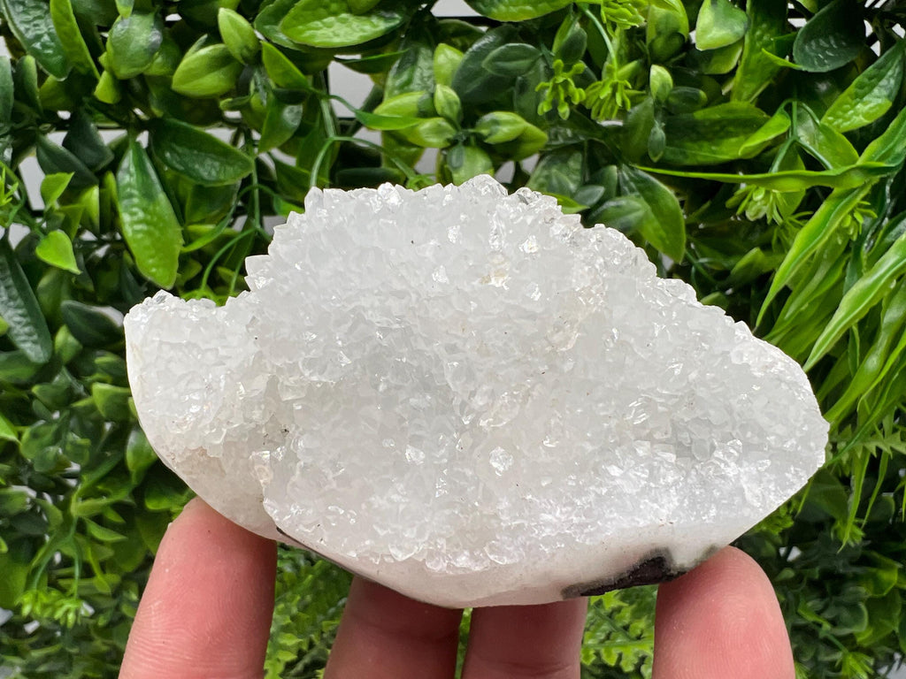 Natural Chalcedony Specimen: India Crystal Mineral, Home Decor