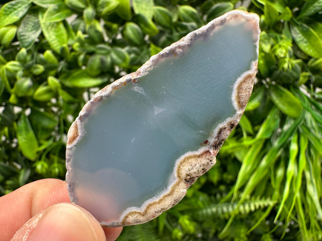 Polished Agate Slice: Spiritual Healing Crystal Coaster (3/6 cm)