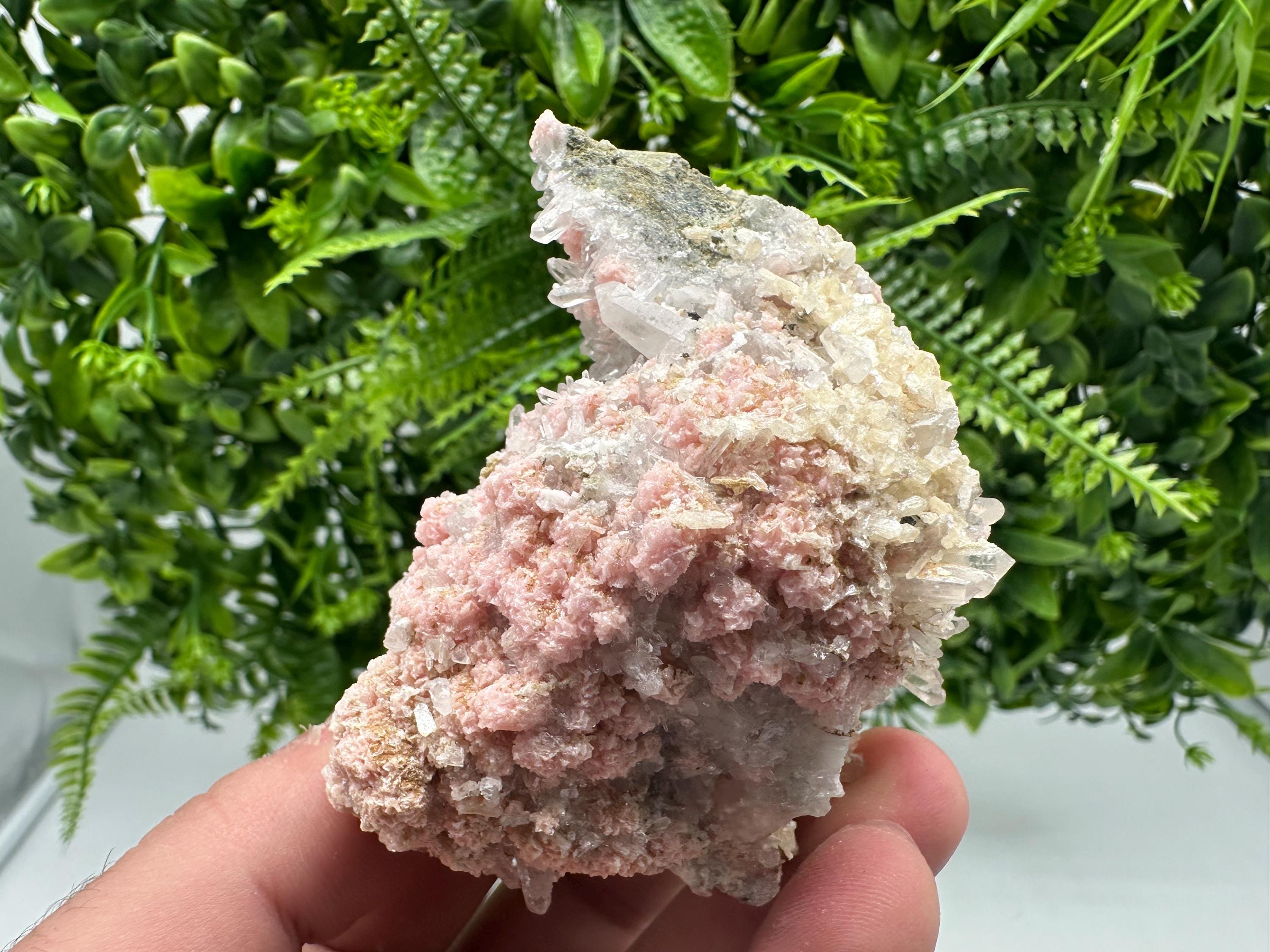 Pink Rhodochrosite Mineral Specimen: Starnica Mine, Bulgaria