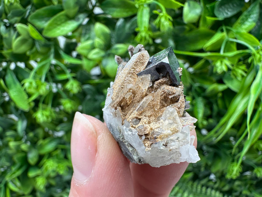 Stunning Galena,Sphalerite on Quartz whit Siderite from 9 th September mine,Madan,Bulgaria,Natural,collectible mineral specimen,home decor