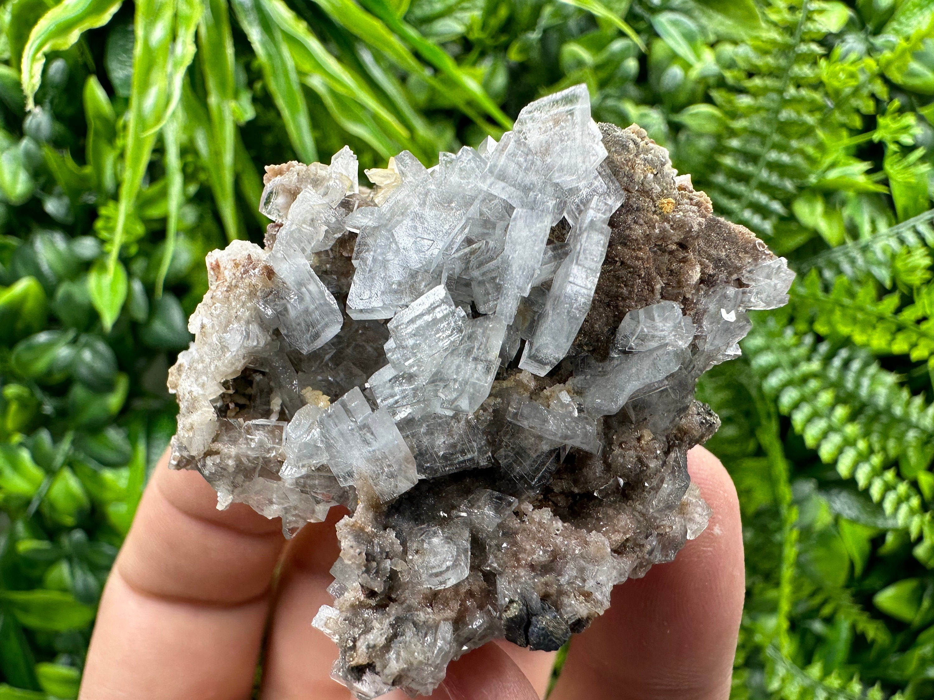 Blue Barite Mineral Specimen from Spain, Crystal Collection