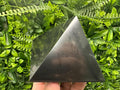 Shungite Pyramid 100MM – Natural Protection & EMF Shielding Stone