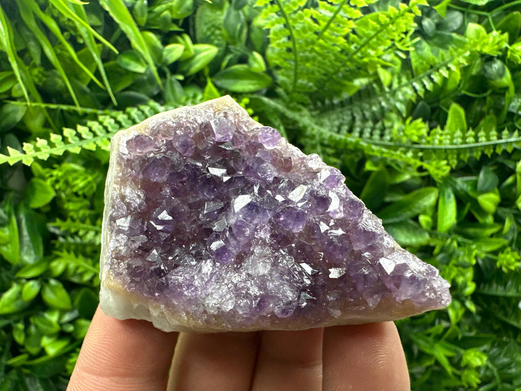 Purple Amethyst Crystal from Uruguay: Natural Home Decor (7/6/3)