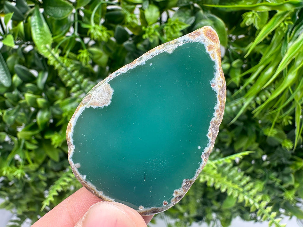 Agate Slice: Spiritual Healing Crystal Coaster Ornament