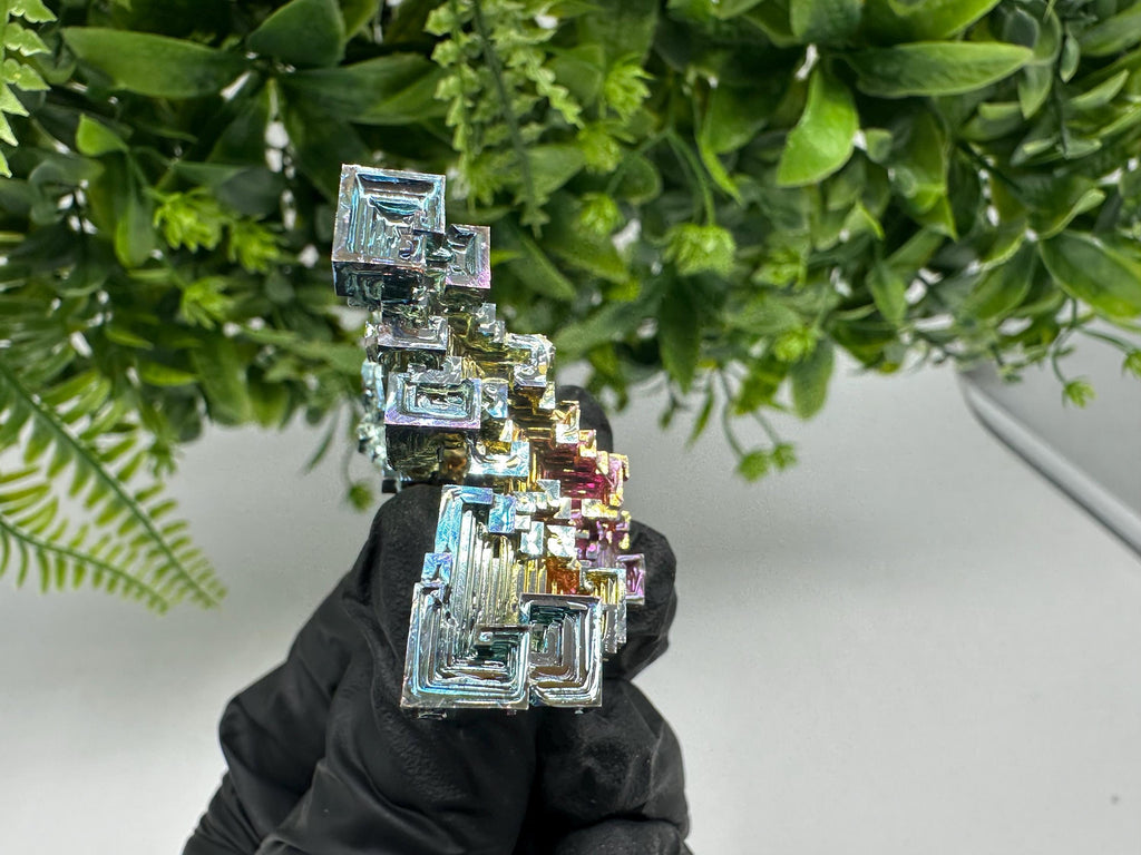 Rainbow Bismuth Crystal: Rare Gemstone Specimen,wholesale Bismuth