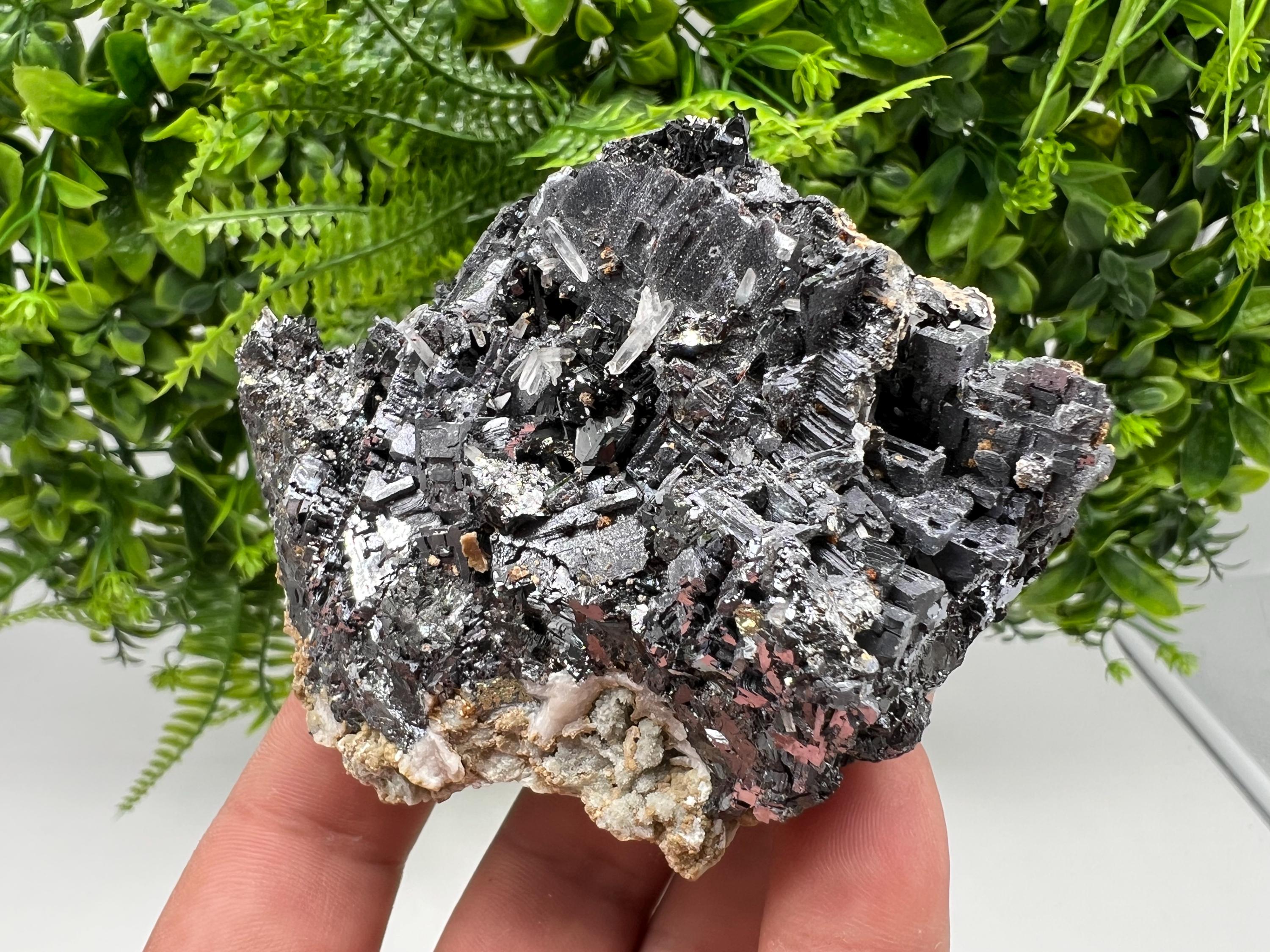 Skeletal Galena Mineral Specimen: Madan Bulgaria Collectible Stone