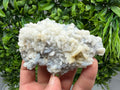 Rare Fluorescent Calcite after Barite on Chalcedony - Androvo Mine, Bulgaria