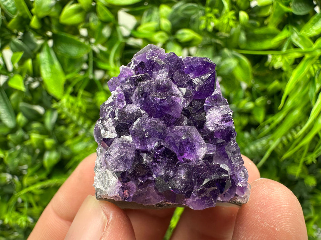 Uruguay Amethyst Cluster: Purple Quartz Crystal, Home Decor