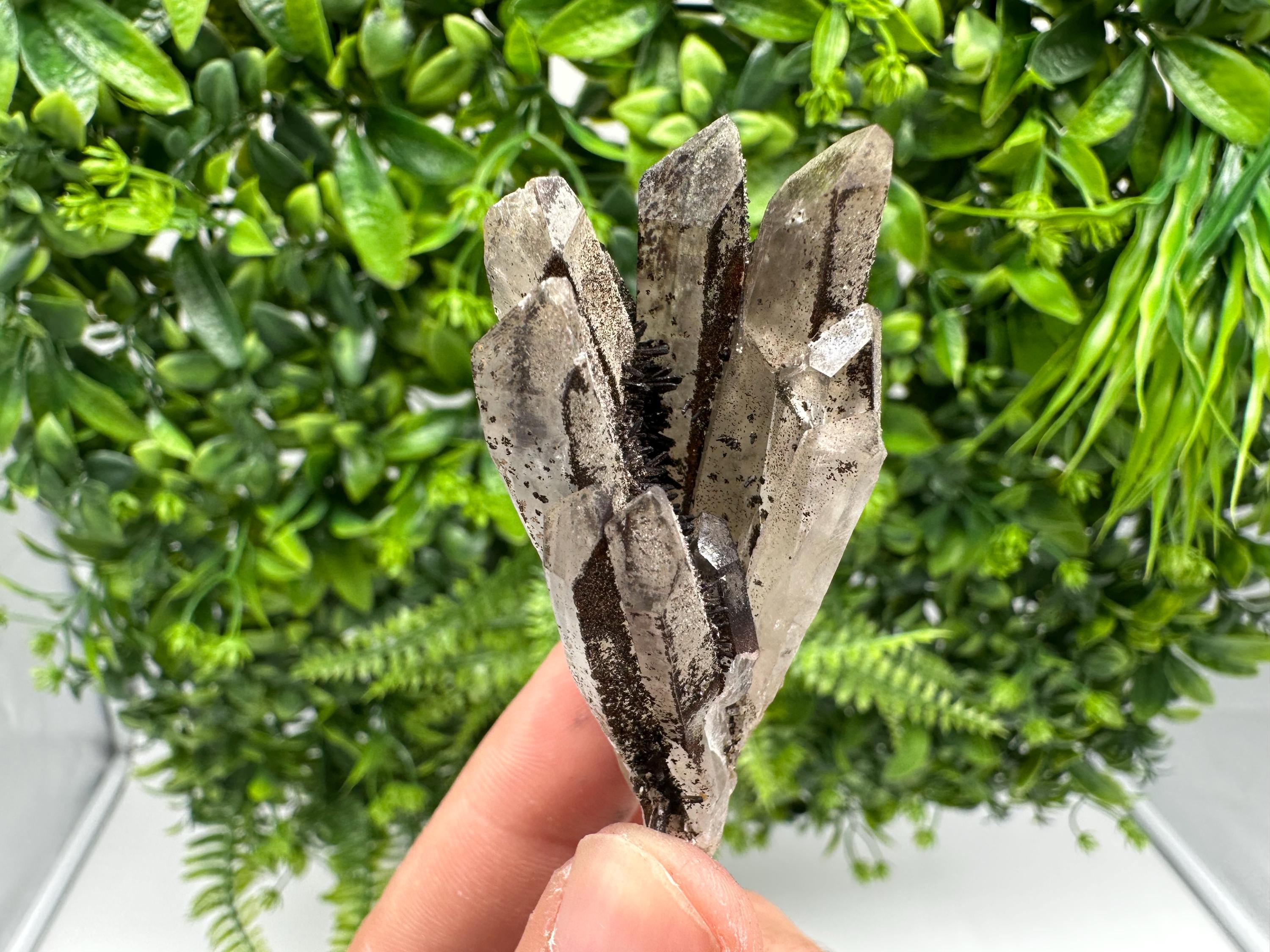 Smoky Quartz Mineral Specimen: Madan Bulgaria Crystal, Home Decor Stone
