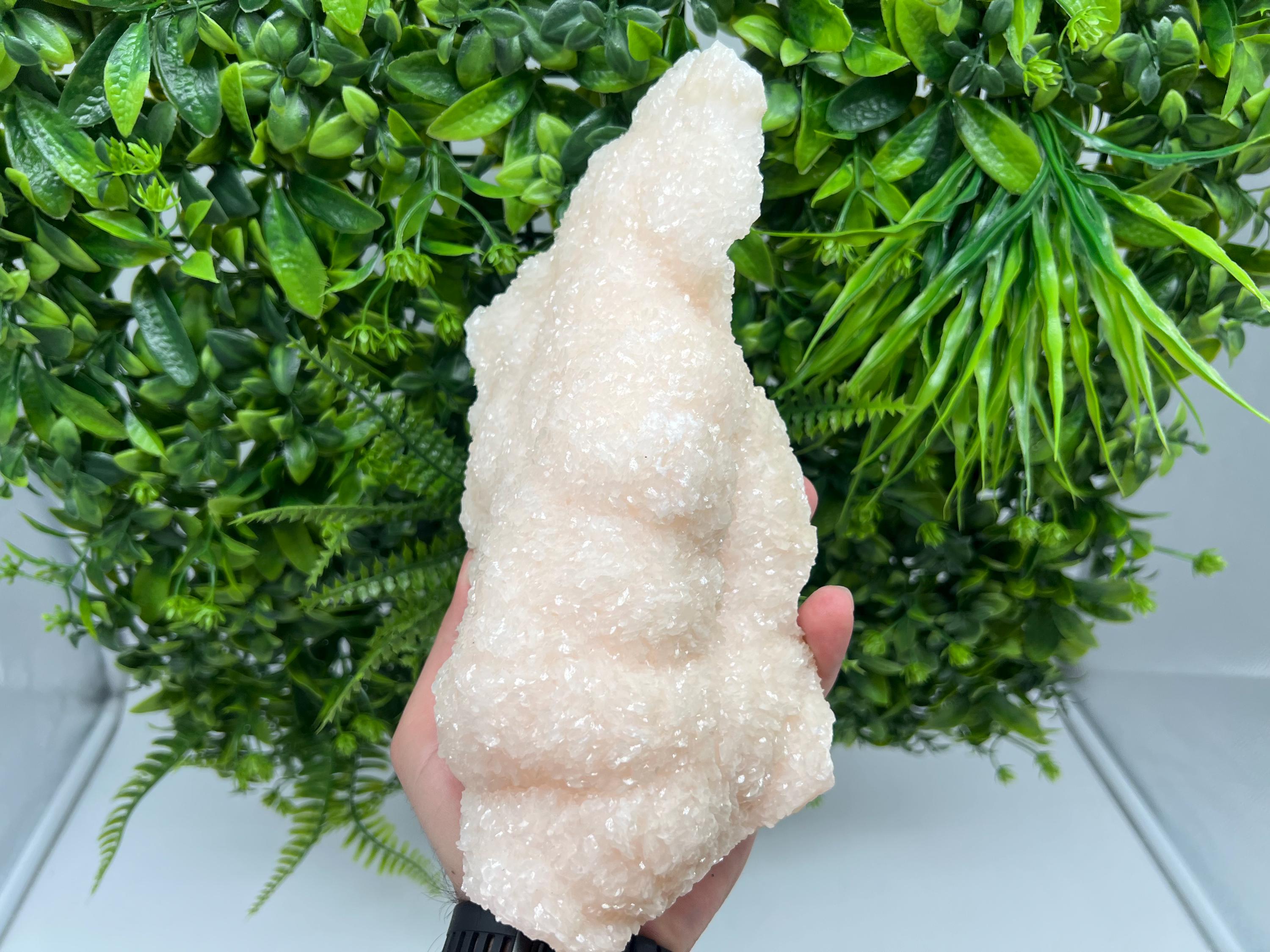 Large Mangano Calcite with Galena, Borieva Mine Crystal