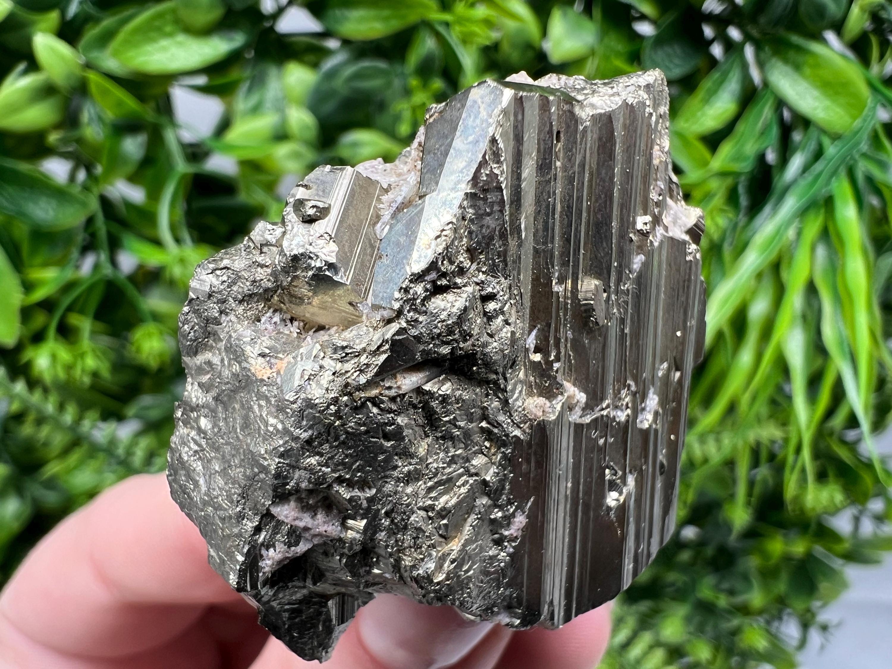 Shiny Pyrite Cluster, Borieva Mine, Bulgaria, Crystal Specimen