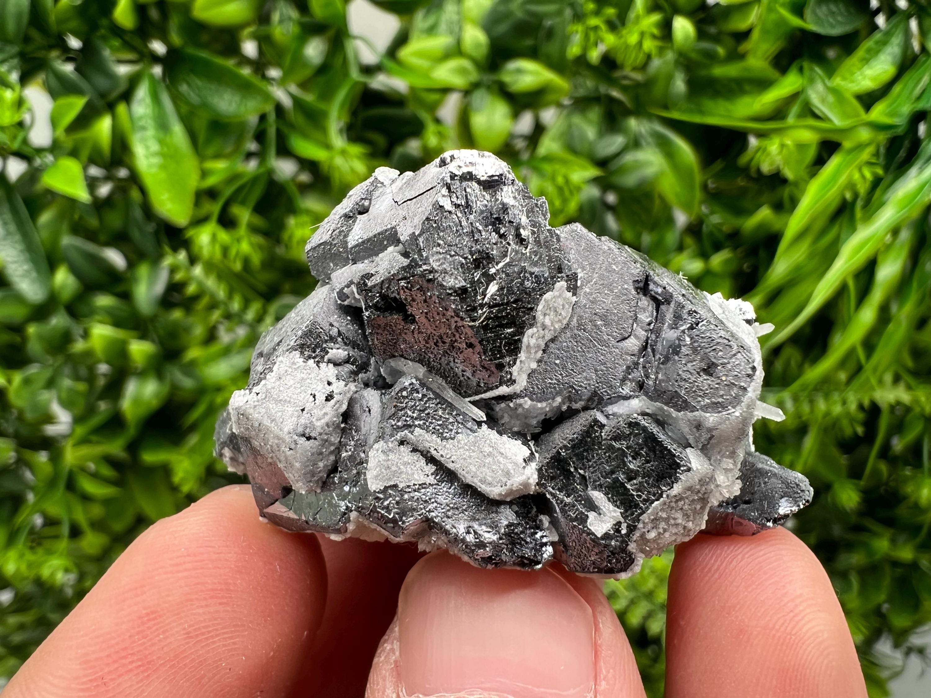 Natural Chalcopyrite with Galena Mineral Specimen, Bulgaria
