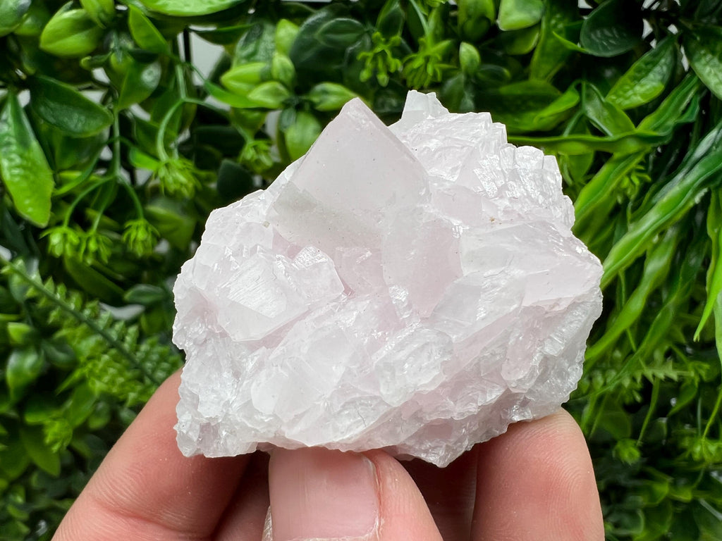 UV Reactive Mangano Calcite Crystal: Androvo Mine, Bulgaria