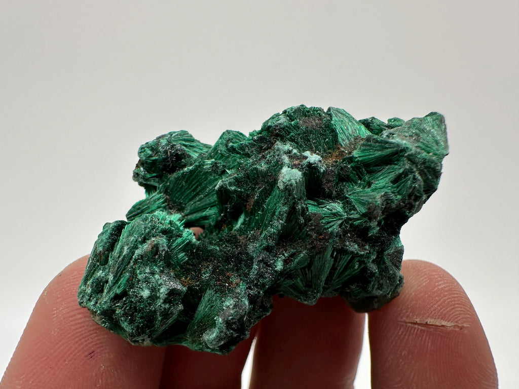 Green Polished Malachite Crystal, Congo Mineral Specimen