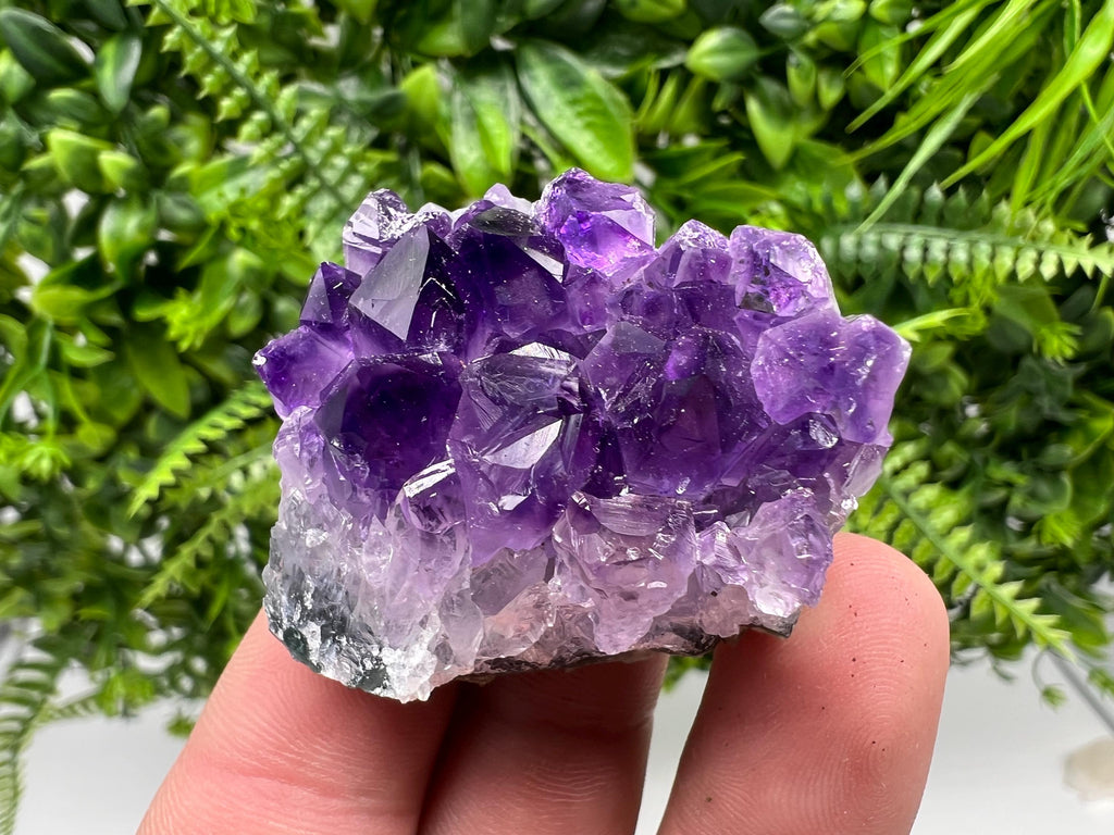 Uruguay Amethyst Cluster: Purple Quartz Crystal, Home Decor