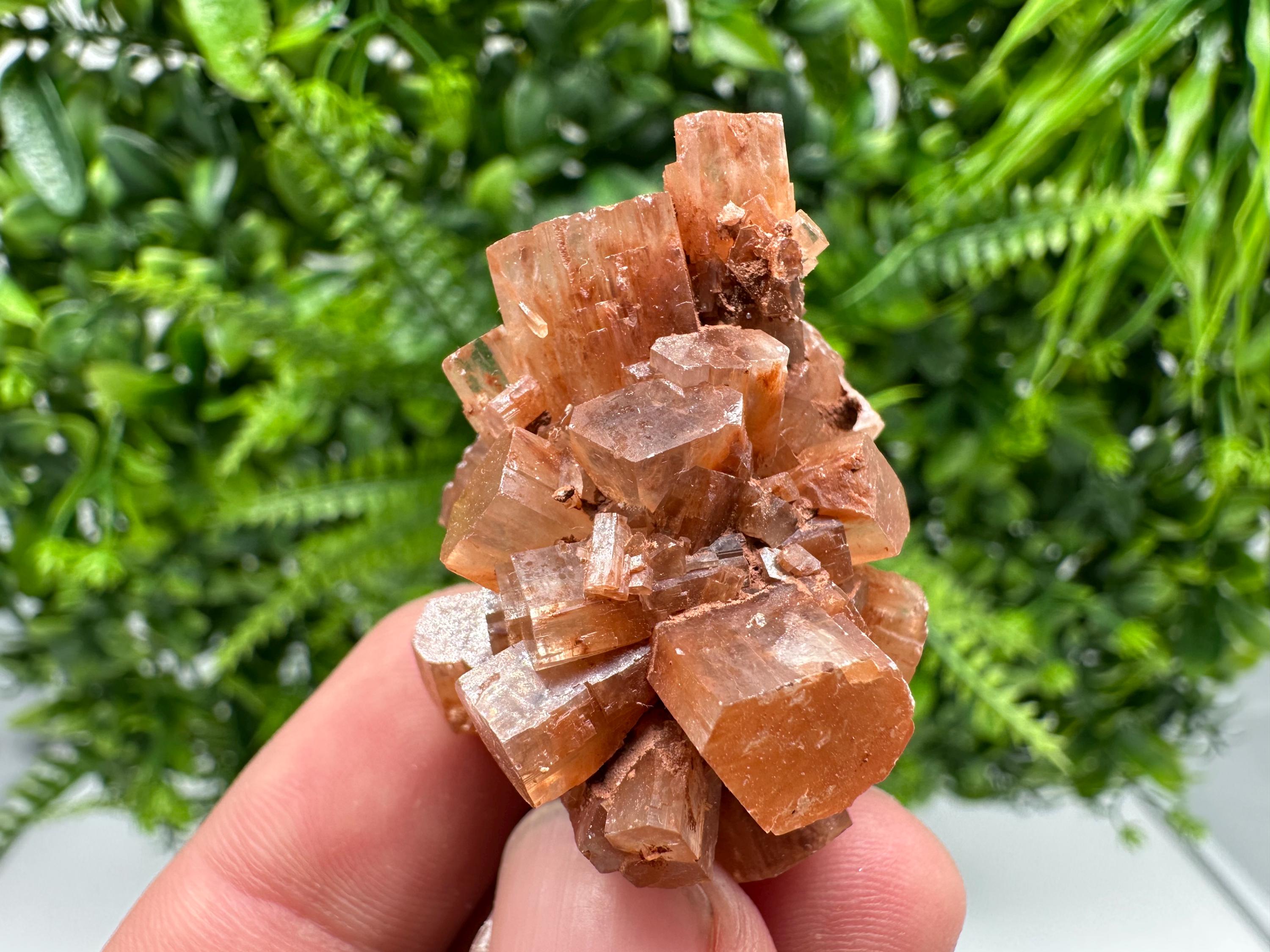 Moroccan Aragonite Sputnik Cluster: Raw Crystal Stone Decor