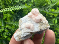Mangano Calcite on Marcasite with Barite, Bulgaria Mineral Specimen