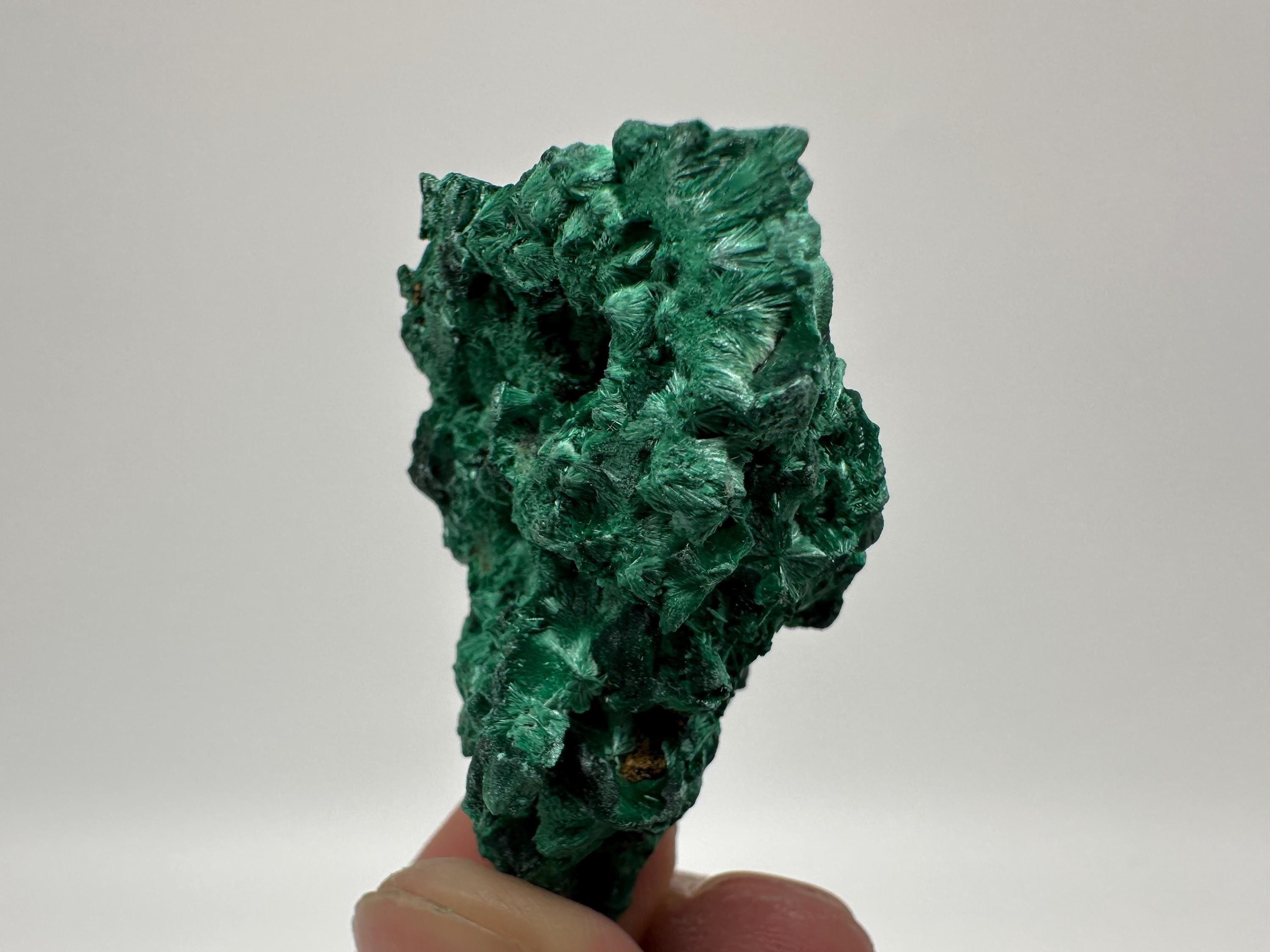 Green Malachite Crystal, Congo Minerals, Chakra Stone, Specimen