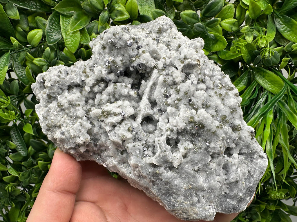 Mirror Galena, Cleiophane on Chalcedony, Madan Bulgaria Crystal Specimen