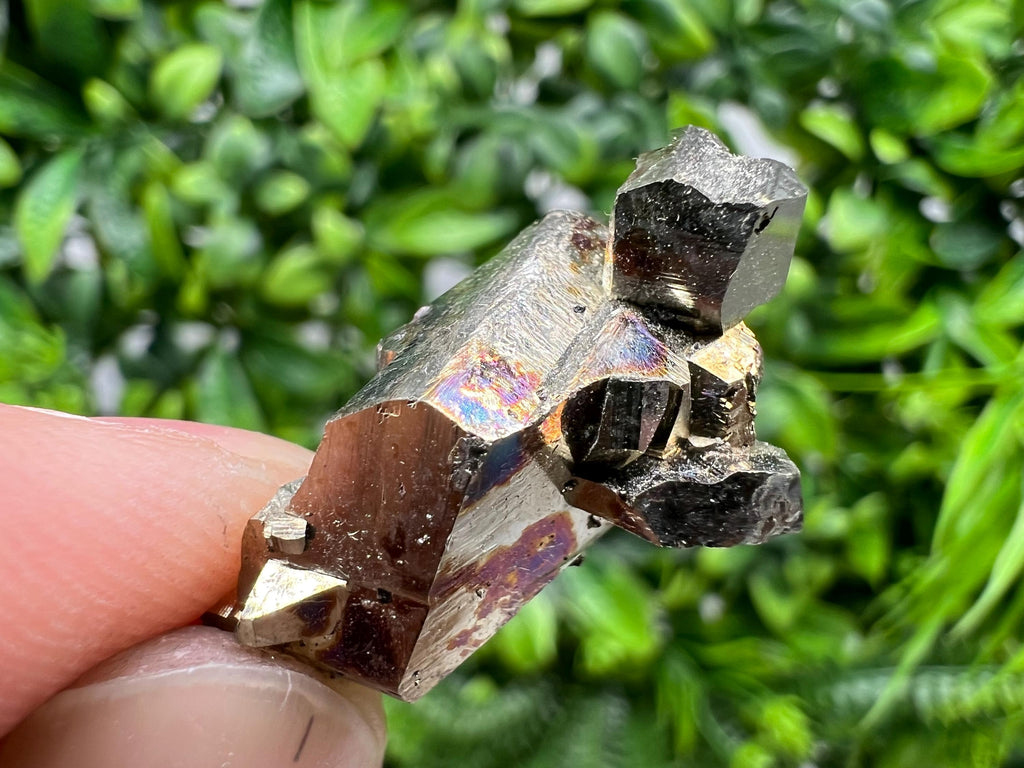 Rare Mini Pyrite Cluster, Crystallization Mineral Specimen
