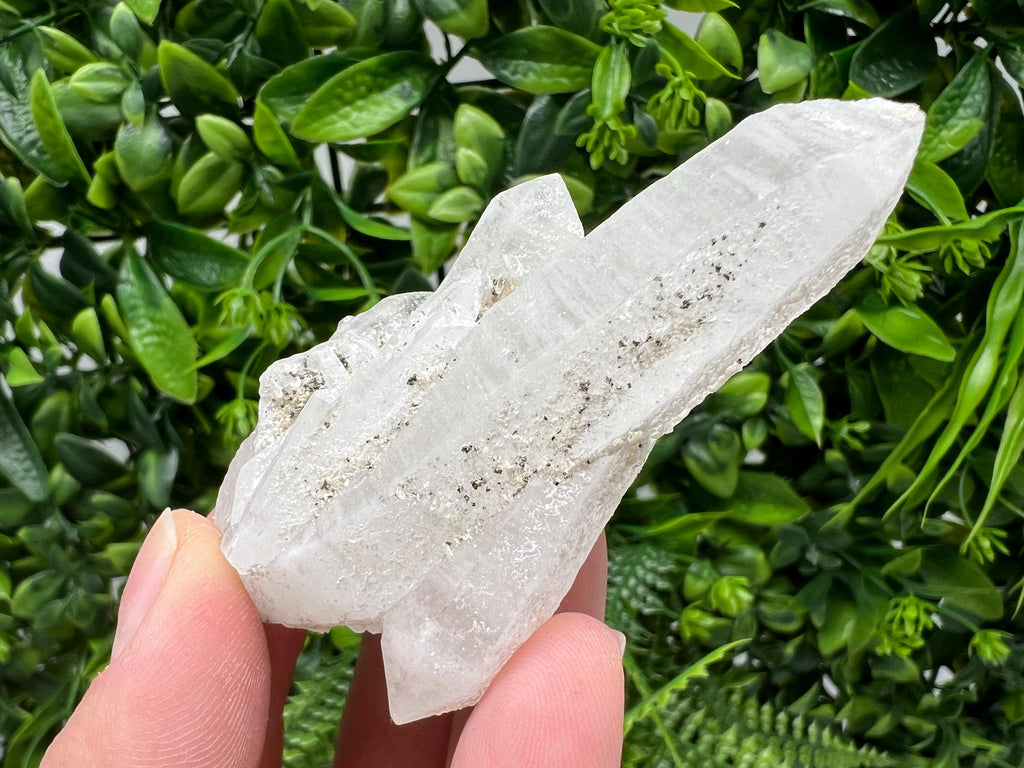 Transparent Quartz with Pyrite, Krushev Dol Mine, Bulgaria