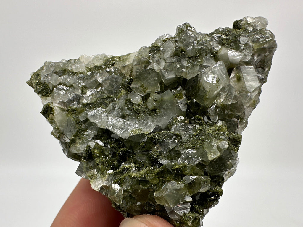 Rainbow Epidote with Quartz, Hakkari Turkey Mineral Specimen