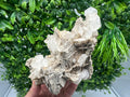 UV Calcite on Aragonite, Bulgaria Mineral Specimen, Rare Crystal
