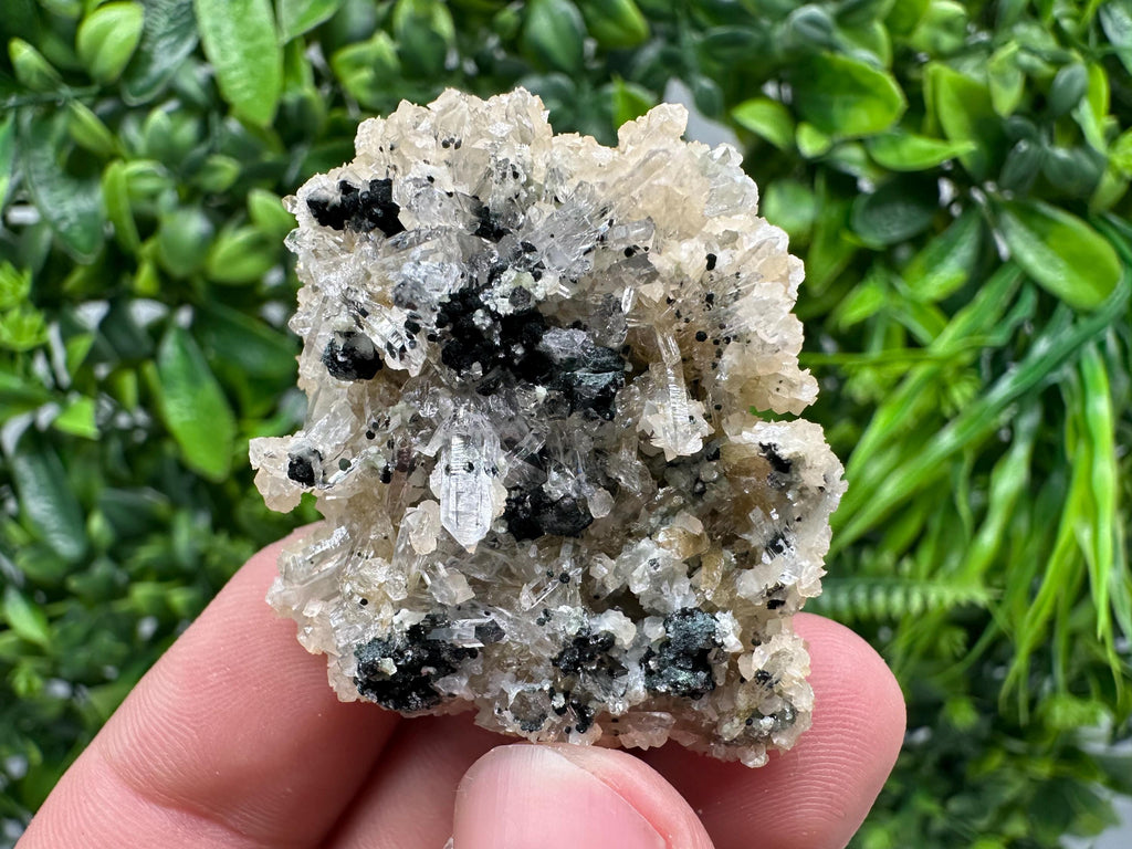 Chlorite Epidote Quartz Mineral Specimen, Bulgaria