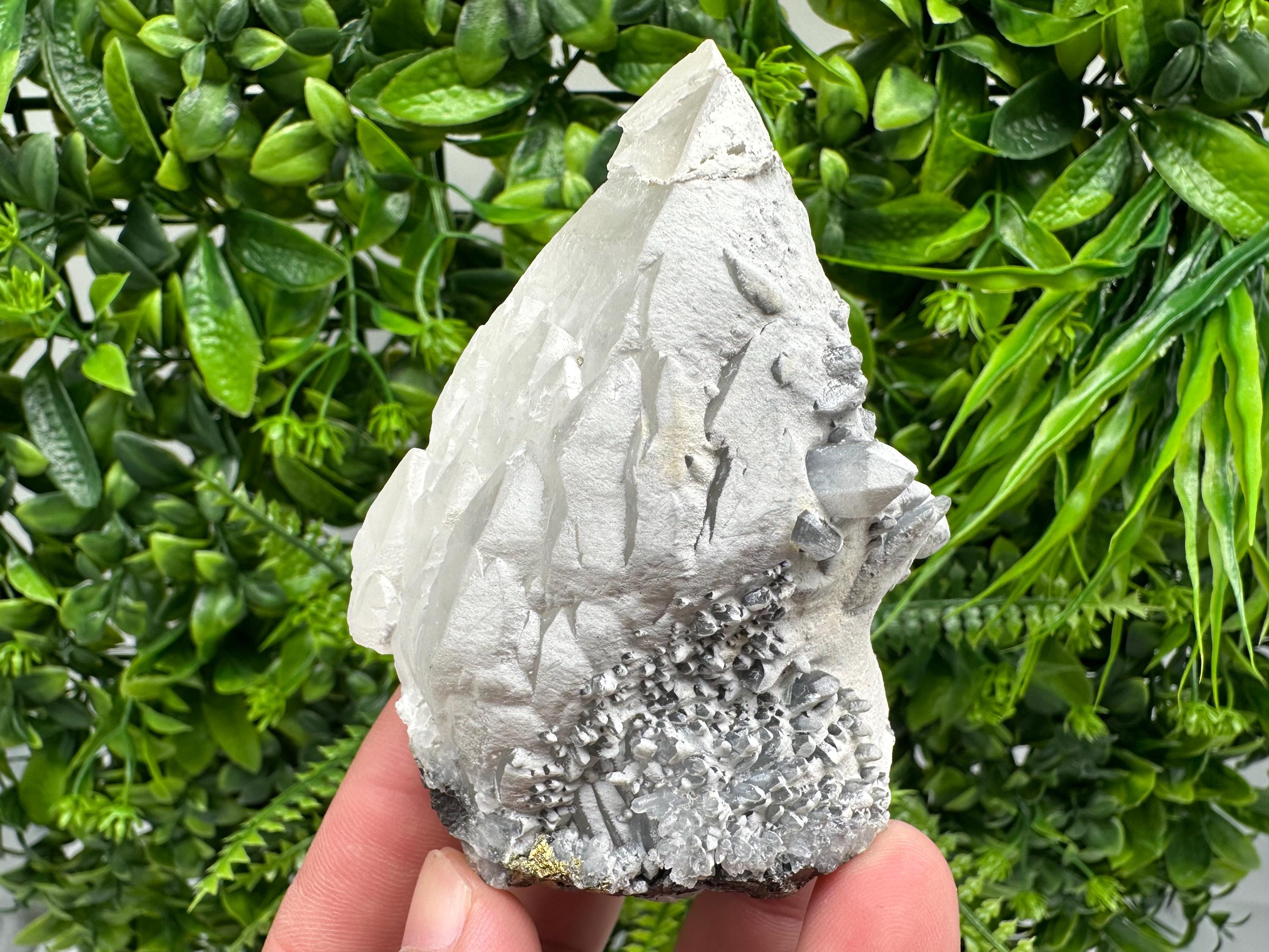Transparent Quartz with Chlorite, Madan Bulgaria Mineral Specimen