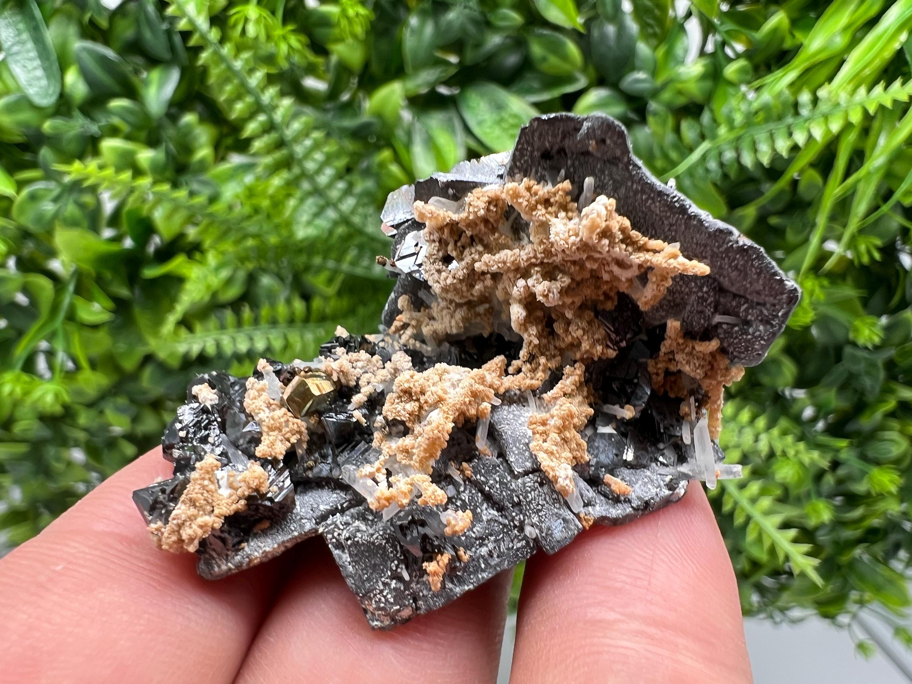 Skeletal Galena Mineral Specimen: Madan Bulgaria Collectible Stone
