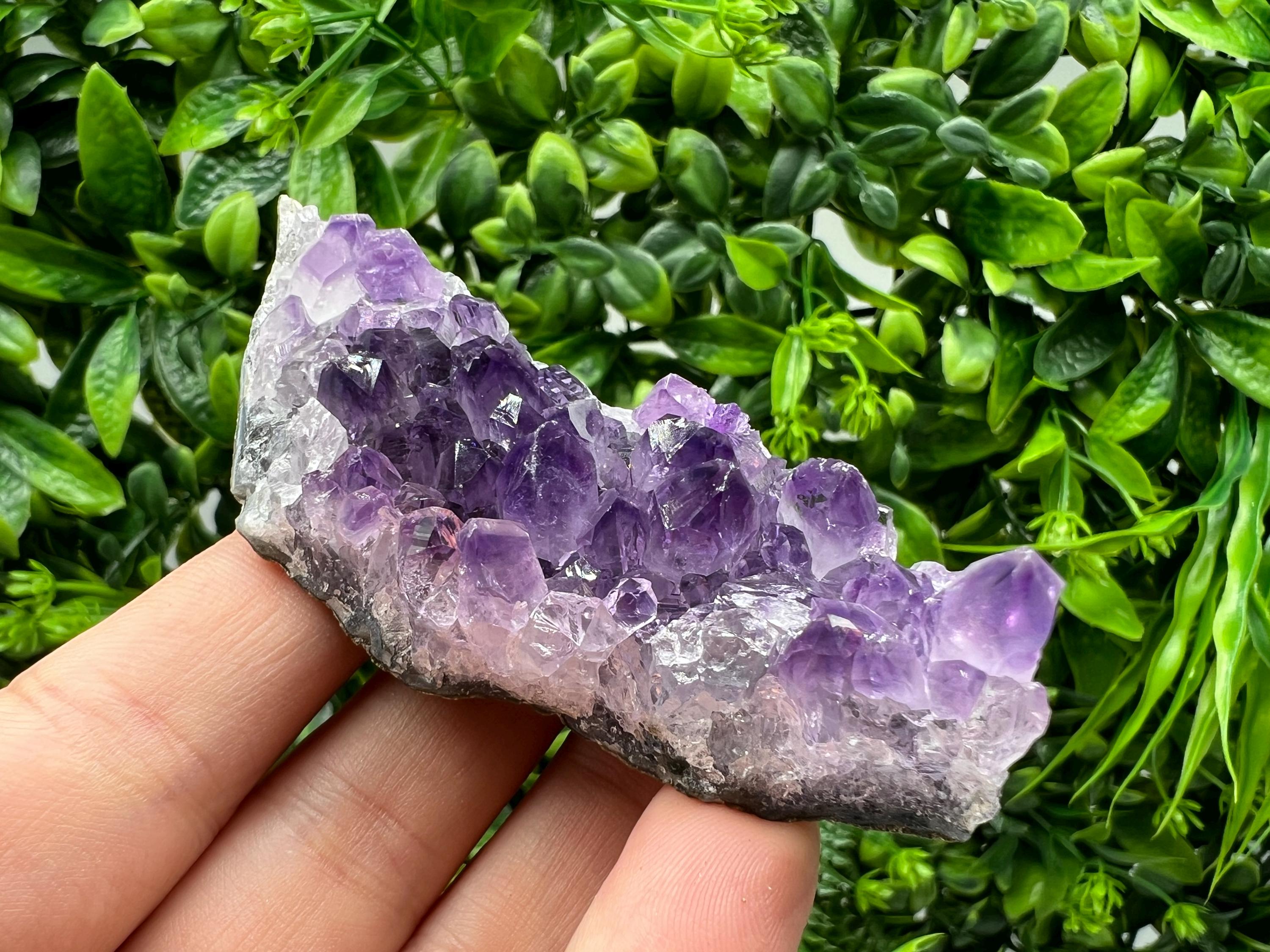 Uruguay Amethyst Crystal Cluster, Purple Quartz, Home Decor