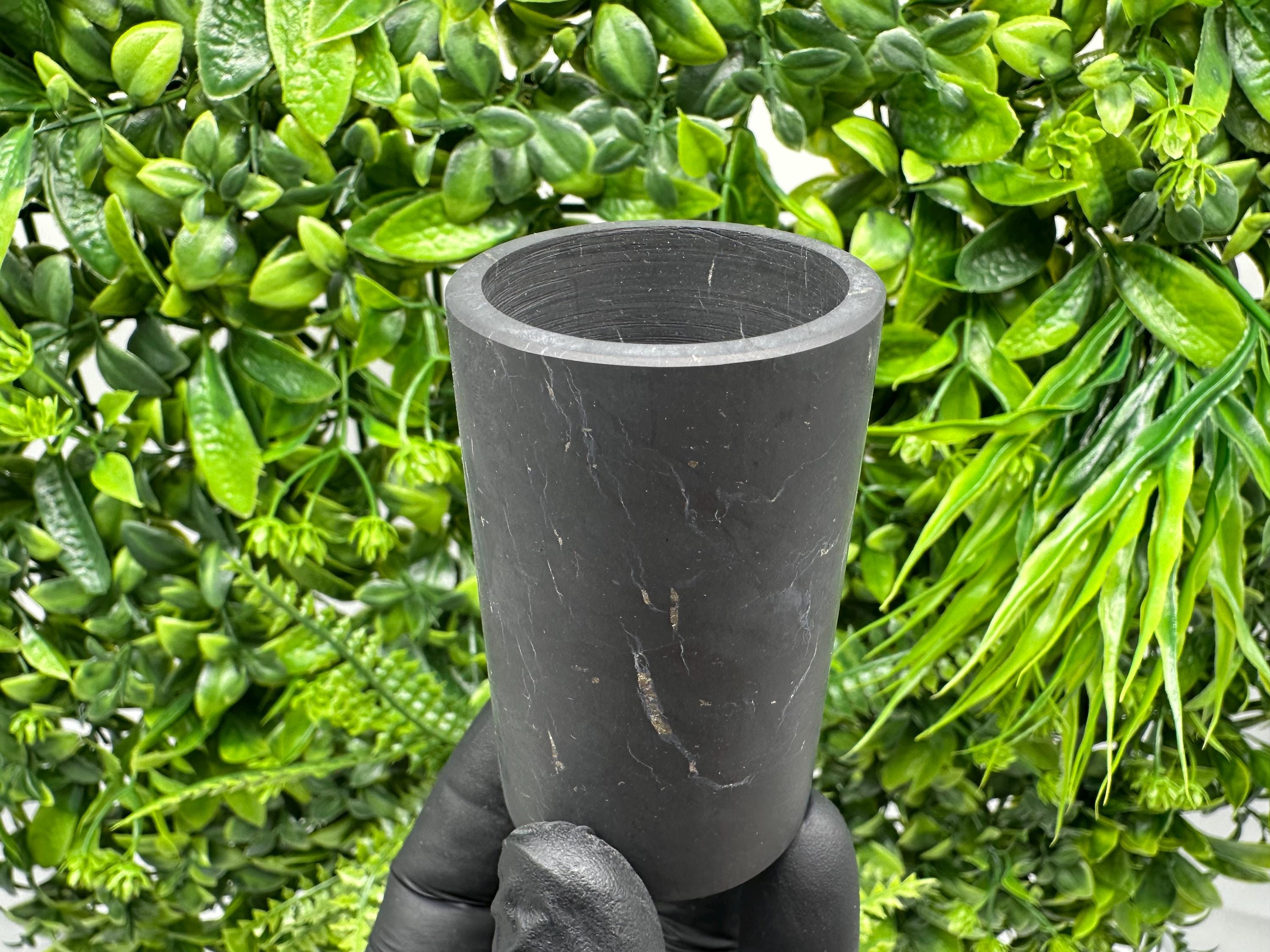 Shungite Cup (70mm): Unpolished Stone Water Cup