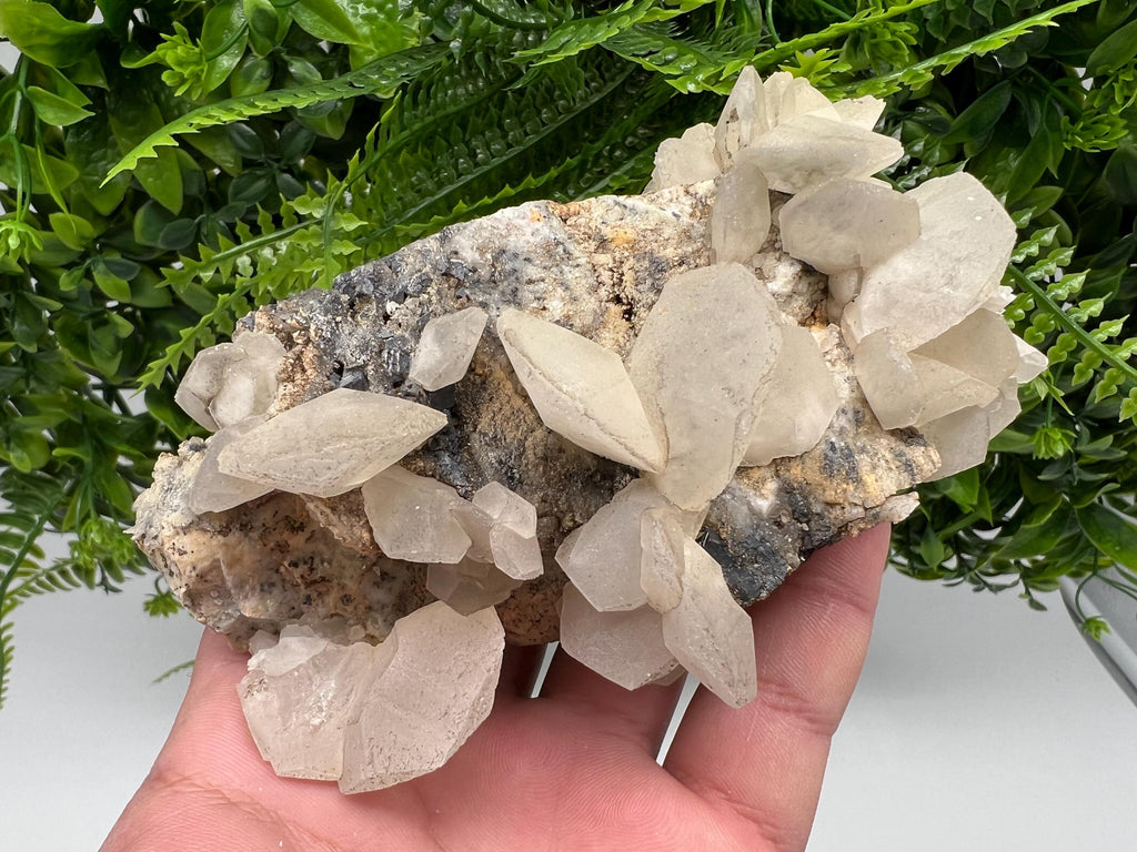 Natural Calcite Cluster: Bulgaria Mineral Specimen, Home Decor Stone