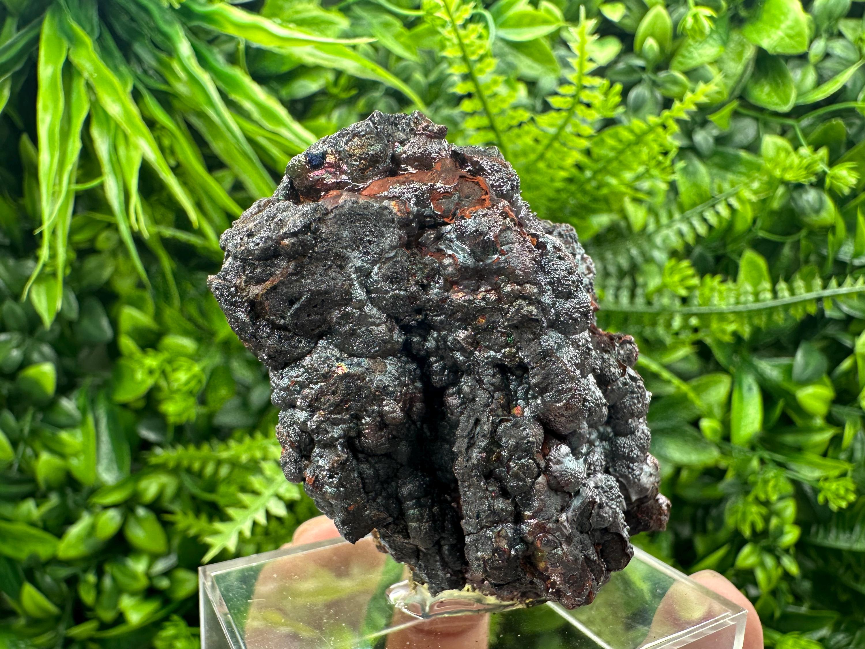 Iridescent Goethite Cluster, Spanish Mineral Specimen