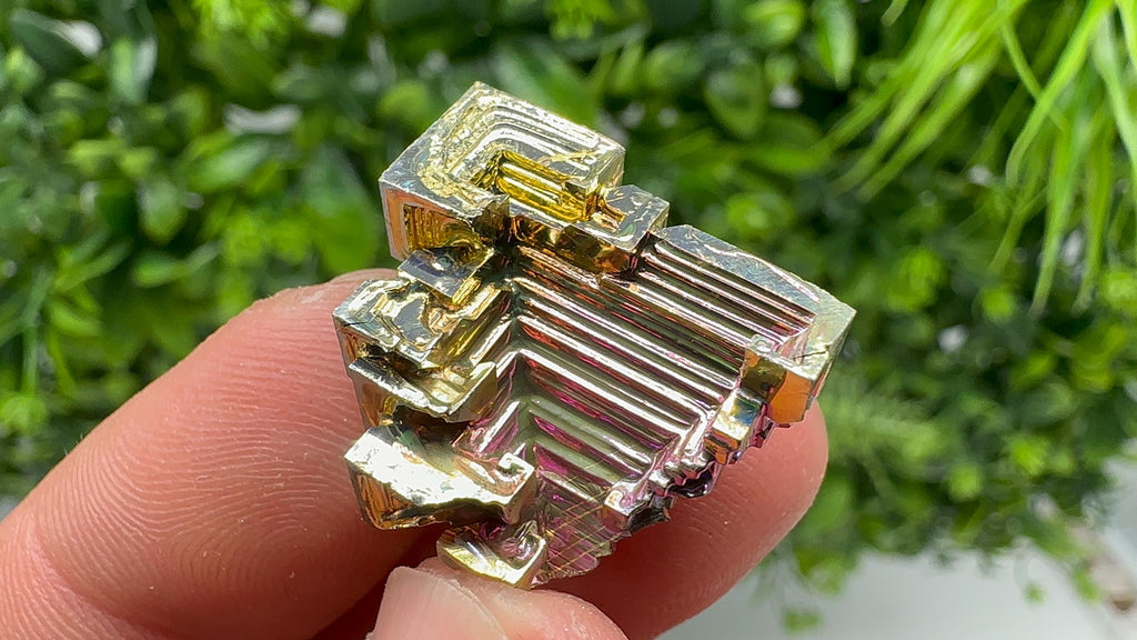 Rainbow Bismuth Crystal: Rare Gemstone Specimen,wholesale Bismuth