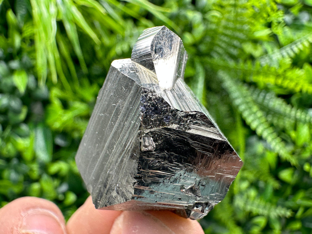 Golden Pyrite Crystal: Shiny Fool's Gold Souvenir from Madan Bulgaria