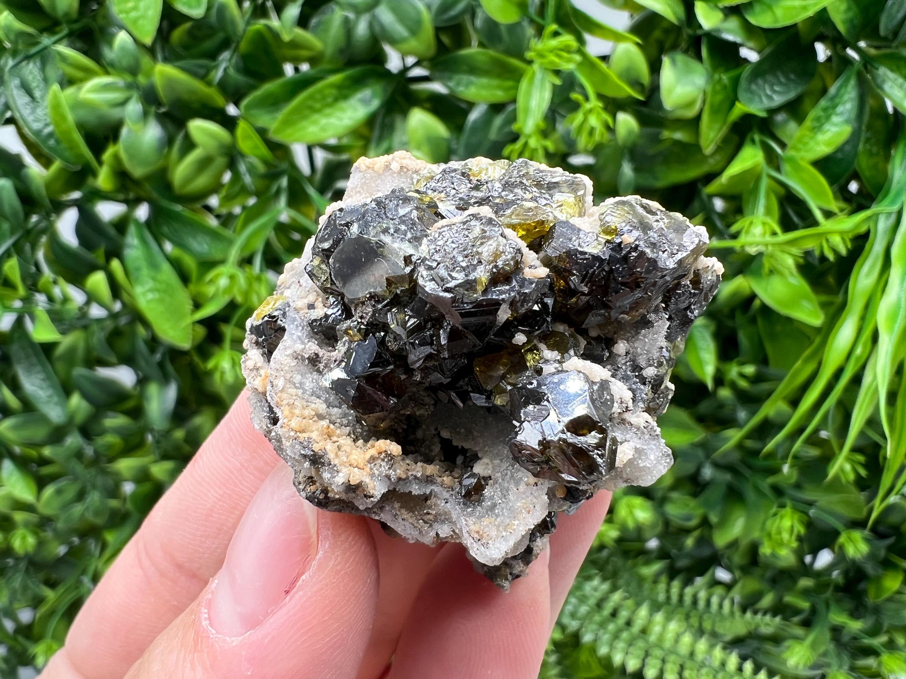 Transparent Yellow Sphalerite Gem: Rare Cleiophane Crystal Mineral