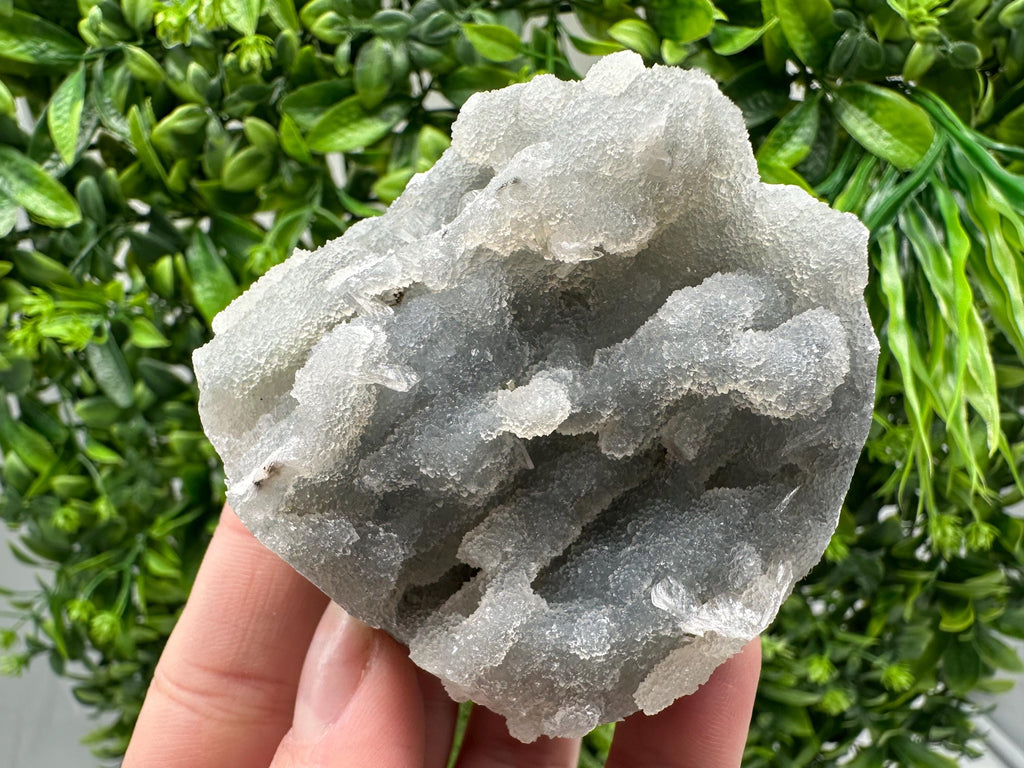 Natural Chalcedony Specimen: India Crystal Mineral Collection, Home Decor