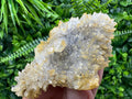 Transparent Quartz Cluster with Mineral Inclusions, Bulgaria