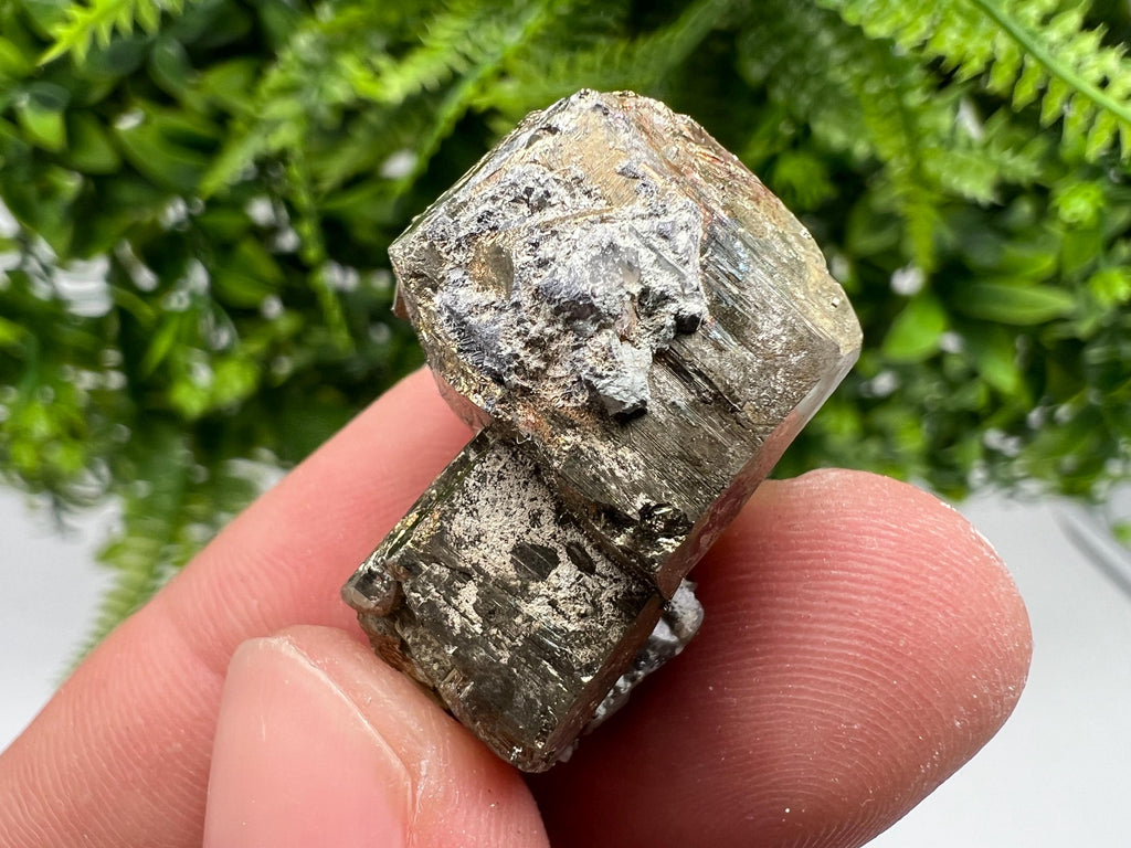 Rainbow Pyrite Hematite Cluster, Borieva Mine, Bulgaria