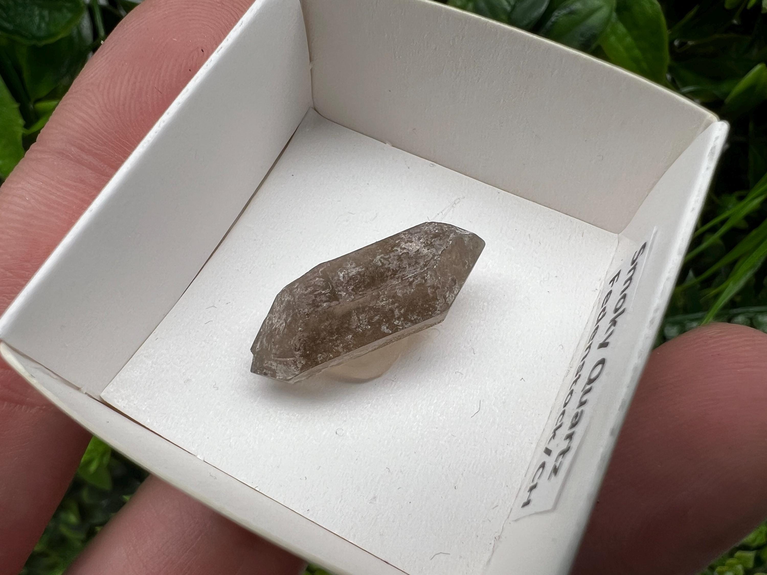 Rare Smoky Quartz Point, Fedenstock Switzerland Mineral Specimen (25MM)