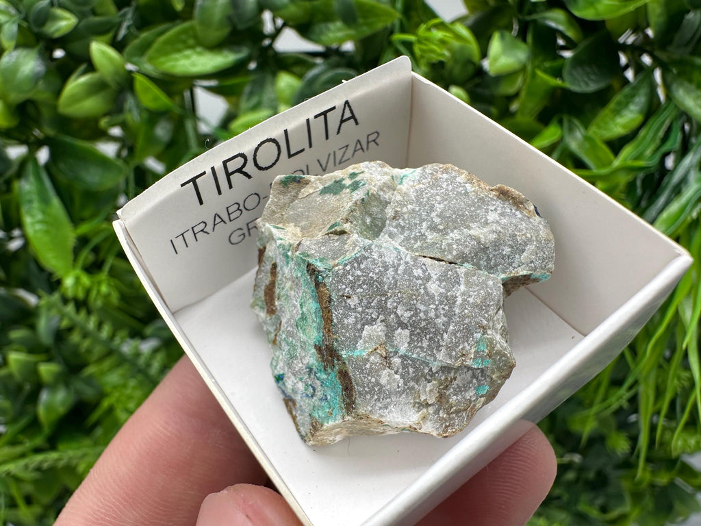 Rare Raw Tirolite Mineral Specimen: Granada Spain Crystal Collection