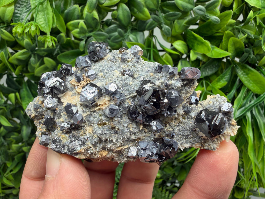 Stunning Gems Sphalerite Cleiopfane on Quartz from Krushev dol mine,Madan,Bulgaria,natural,collectible mineral specimen,home decor stone