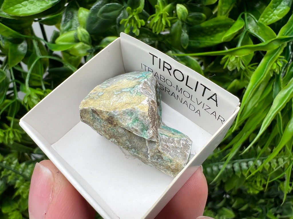Rare Raw Tirolite Specimen: Granada Spain Mineral Collection