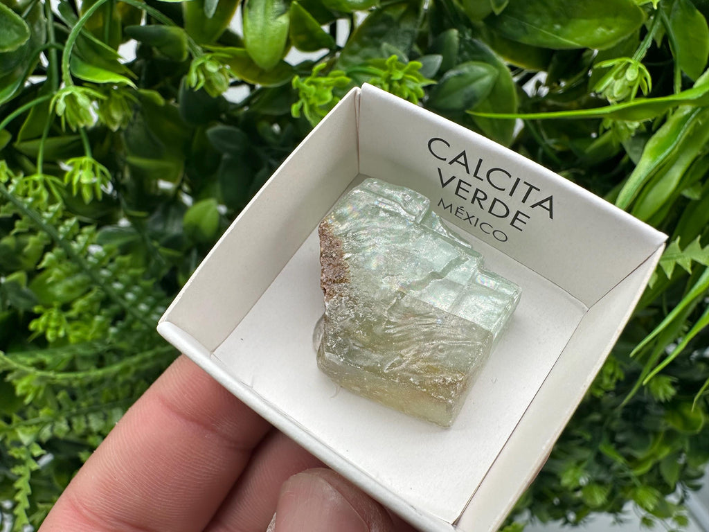 Mexican Green Calcite Chunk - Ethically Sourced Mineral Specimen