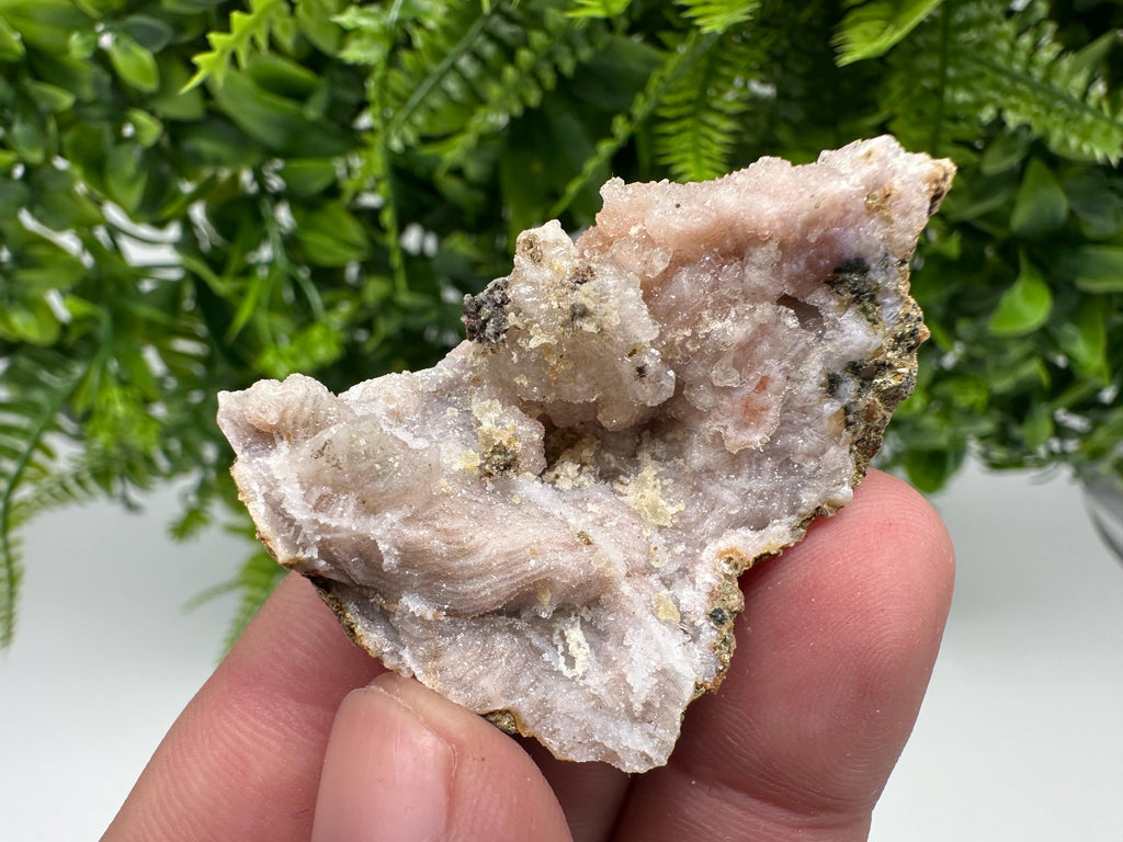 Moroccan Red Chalcedony Crystal Specimen: Rare Mineral Gift