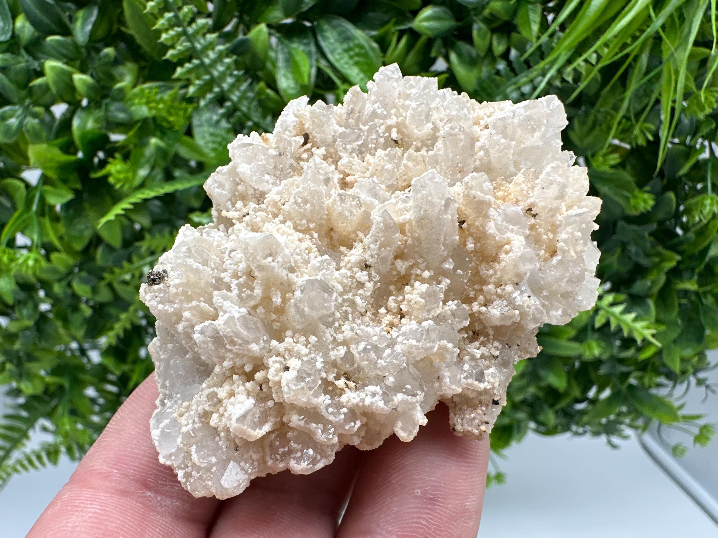 Quartz Calcite Chalcopyrite Mineral Specimen, Krushev dol Mine, Bulgaria