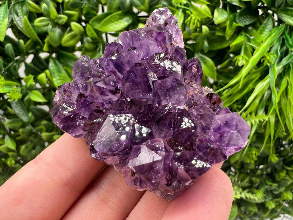 Uruguay Amethyst Crystal: Purple Quartz Phantom - Home Decor