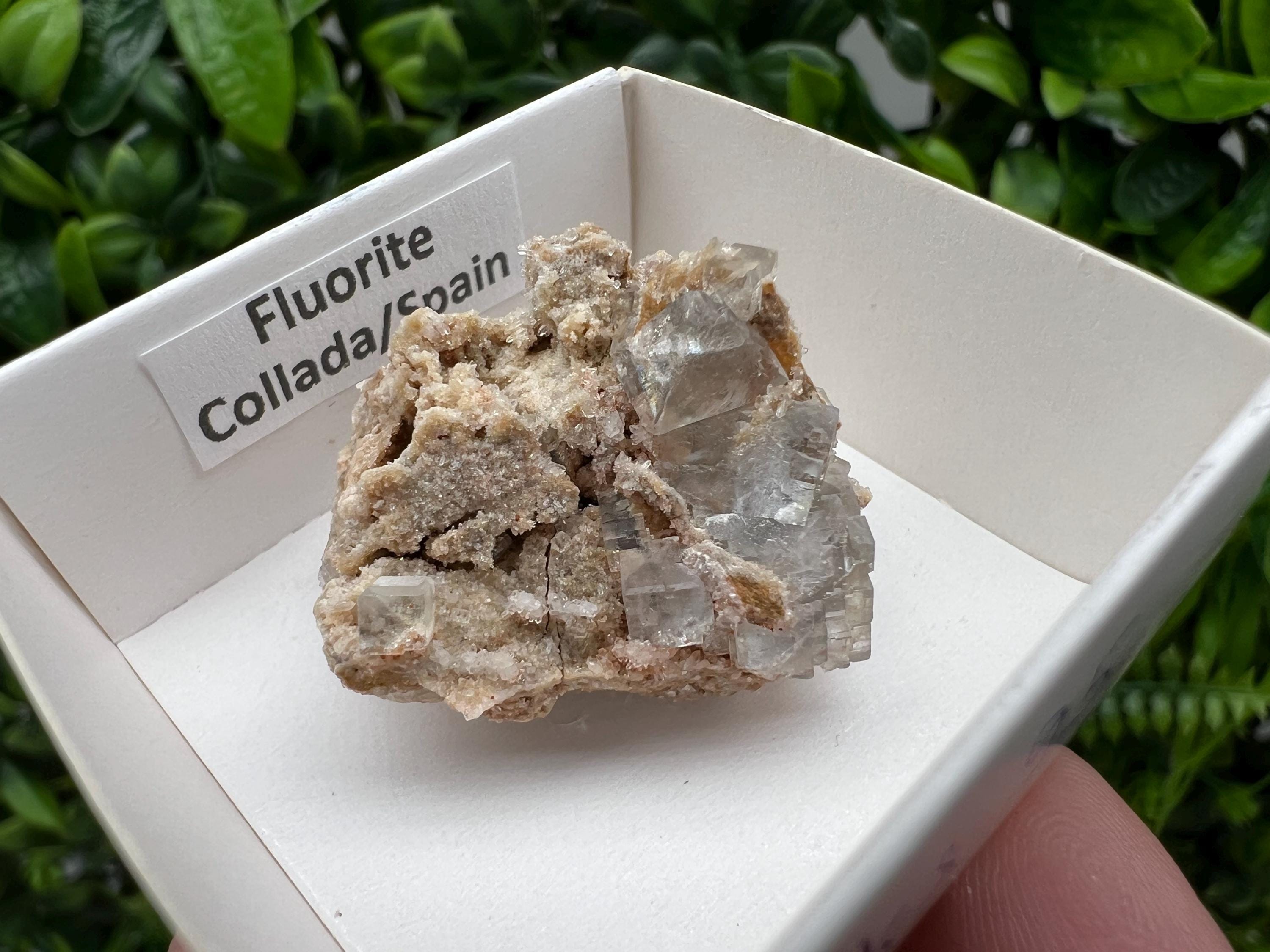 Raw Green Fluorite Cluster, Meditation Stone (2.5/3 CM)